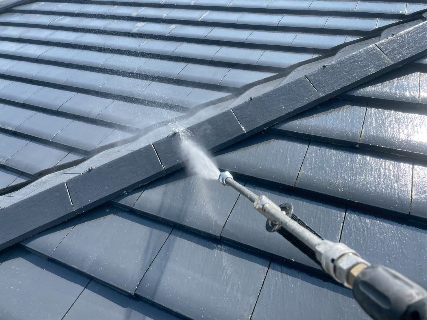 鳴門市M様邸　高圧洗浄作業